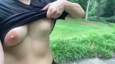 Mid-jog flash
