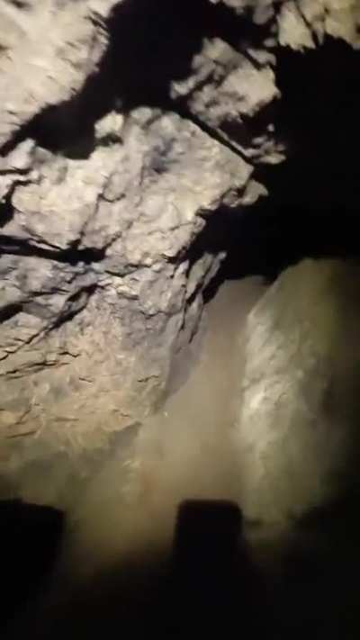 One wrong move when exploring underground caves and you are gone forever.