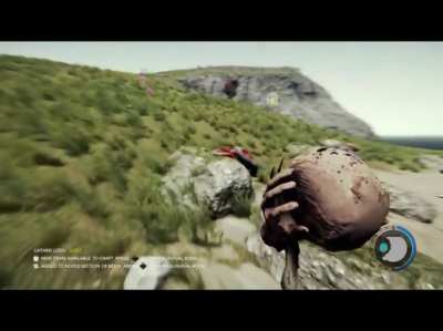 Me and my friend were playing the Forest and...