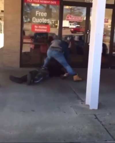 fake tough guy gets put to sleep