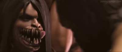 Mileena x Scorpion (vsmnd)