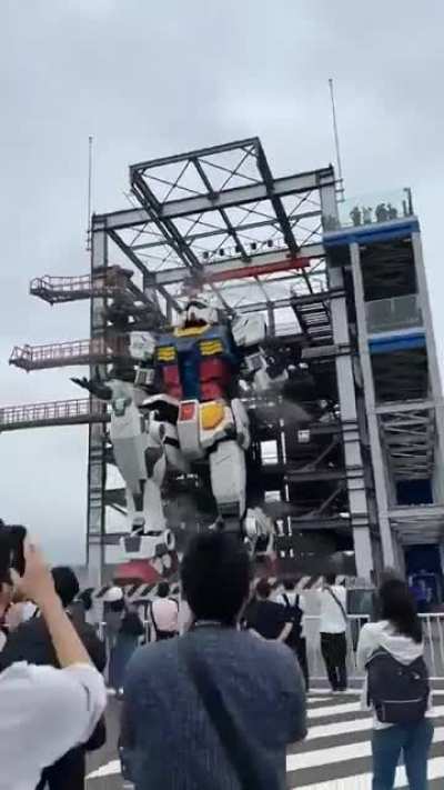 Japan creates life-size Gundam as part of their new Tourism Plan