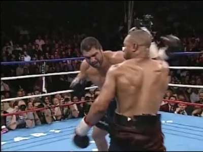 Roy Jones vs John Ruiz in super-slow motion
