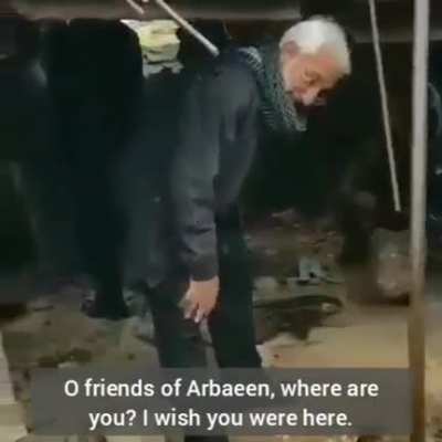 Retired Iranian General Visits Saddam's Grave