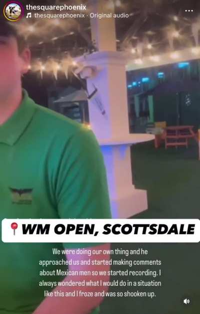 Racist freakout at the Wasted Open