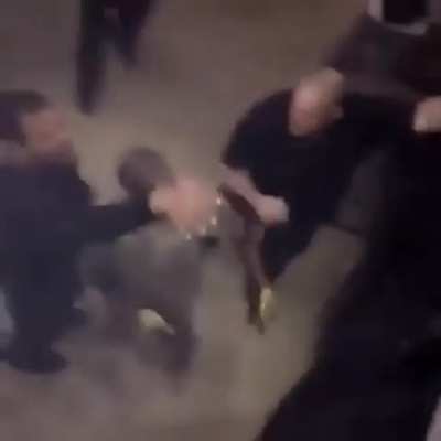 Kanye instinctively rushes to catch fan on balcony. Good guy Ye