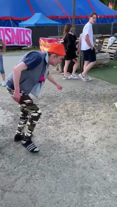 To kick the ball