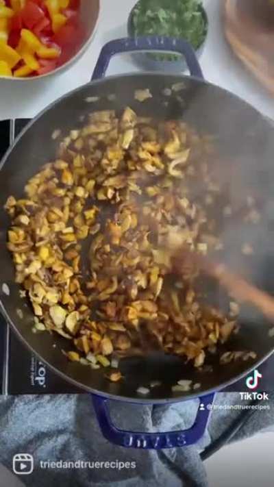 Another little cooking video! This time Mushroom and Chickpea &lsquo;Makhlama&rsquo; - a take on an Iraqi breakfast!