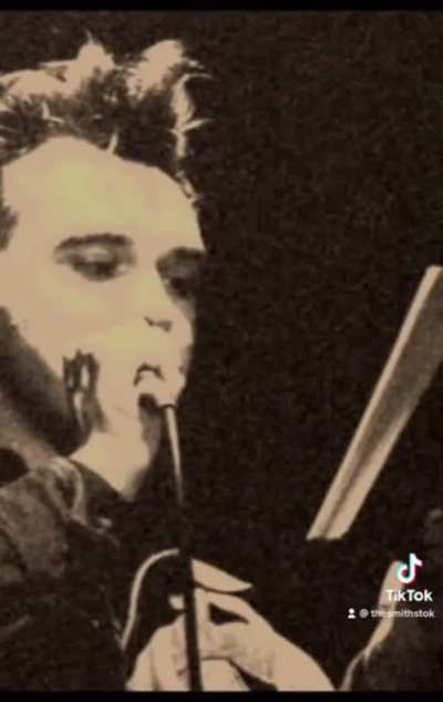 Morrissey, introduced as Marcel Proust, jumps on stage and recites from the Recherche at another band&rsquo;s gig