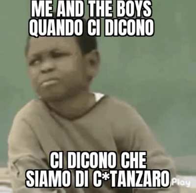 NO C*TANZARO NO