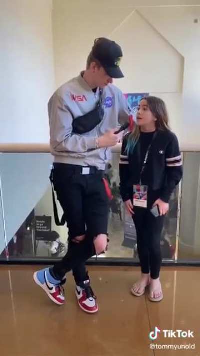 You know what&rsquo;s good idea, an adult going up to young girls and asking them if they&rsquo;ve ever kissed a boy.