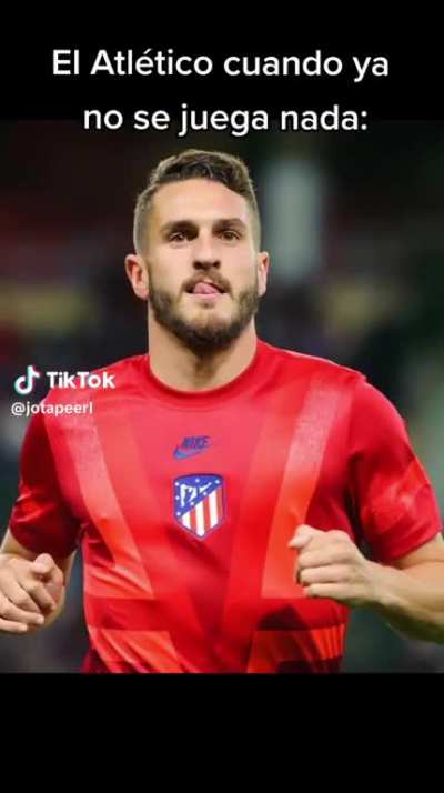 El Atleti cuando no se juega nada