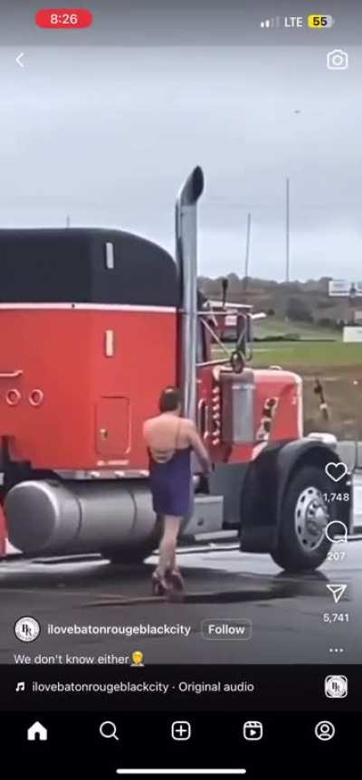 Imma assume he lost a bet&hellip;..