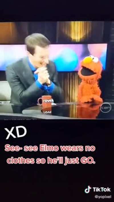 Sing Elmo, sing!
