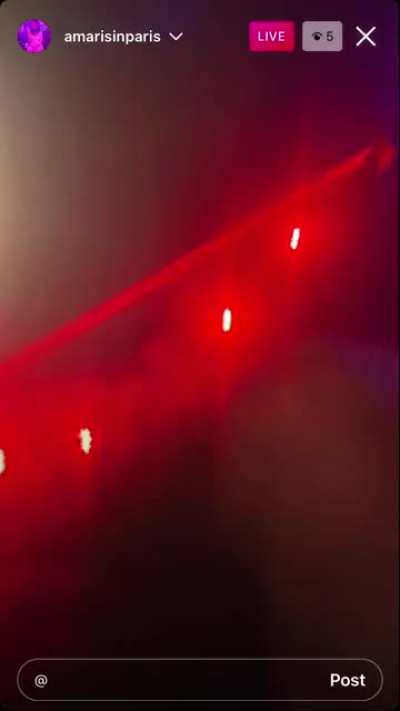 Amarisinparis live