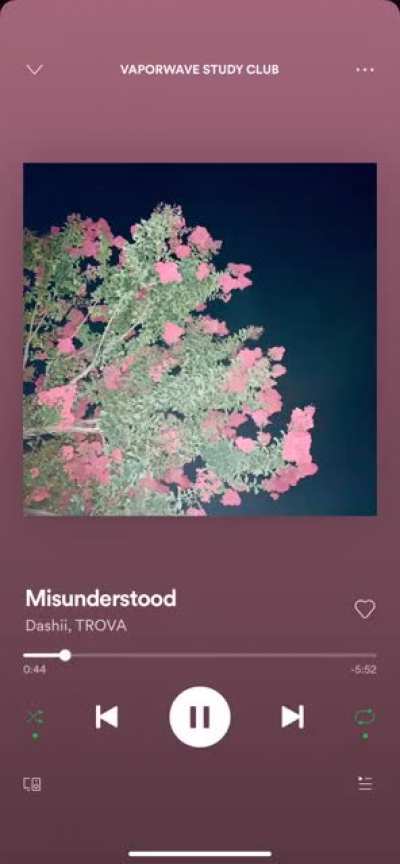 So I&rsquo;m studying for finals and been listening to this playlist for a while now and this comes out of no where. Thank you to whoever made this playlist my day just got better