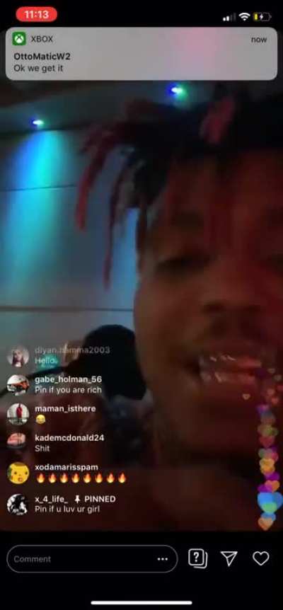 Juice WRLD going crazy… NLMB biggest Fan