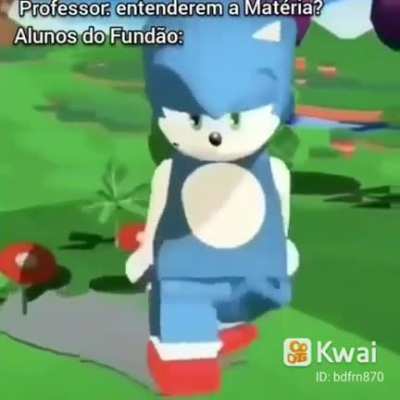 Proferssor: entenderem a Materia? Alunos do fund&atilde;o: