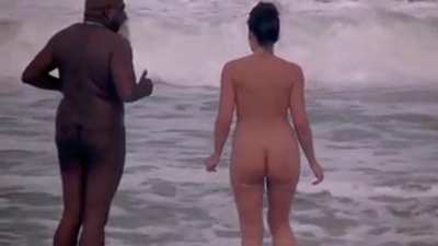 Nude Beach Fucking BBC! 12min1080p