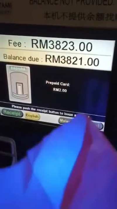 Update: The cost of parking at Aeon for &asymp;6 months