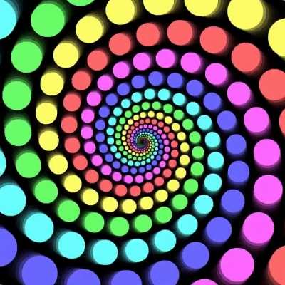 A beautiful, spiraling abyss