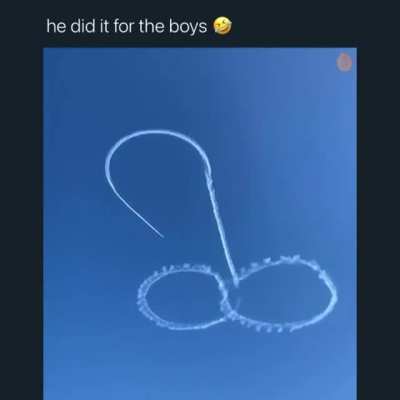 Did it for the boys