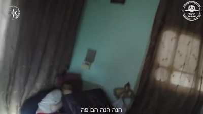 Bodycam footage of the rescue operation of the Magav &amp;amp; Shabak operation that rescued 4 hostages from Nuseirat in the Gaza strip
