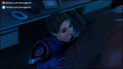 Ashley sucking dick (Tomoganim)