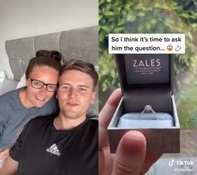 Imagine thinking he&rsquo;s gonna propose