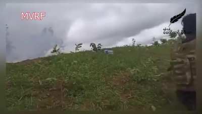 Contact between Myanmar Army and Anti-Junta forces near Pauk, Magway Region.