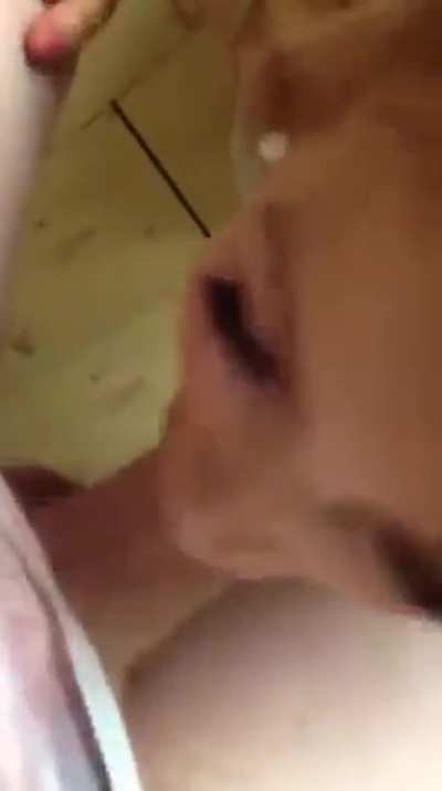 Milf sucking BWC