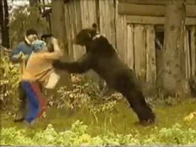 Your first mistake was feeding a bear..