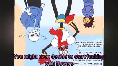 "Down to the Bone" but Papyrus is a middle schooler
