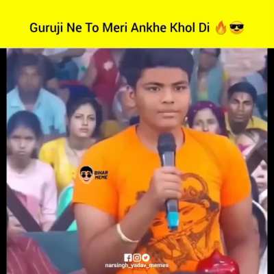 Guru ji ne meri Aankhen Khol di&hellip;