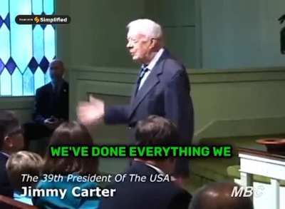 Presidente dos EUA Jimmy Carter: "Fizemos de tudo para destruir a economia da Coreia do Norte"