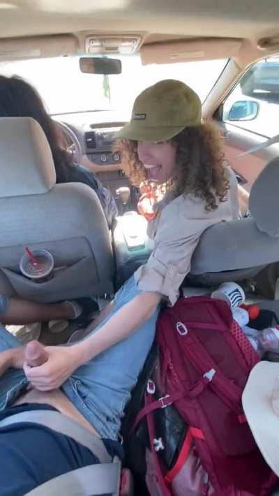 So the Uber driver noticed and didn&rsquo;t stop us.