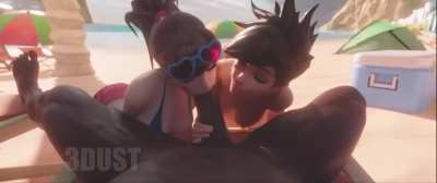 D.va &amp;amp; Tracer (ThreeDust)