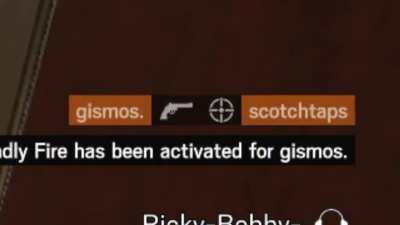 Siege be wild sometimes I swear