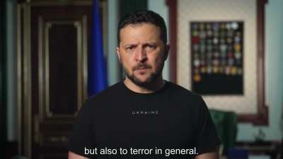 "Russia is now the global center of cynicism" - President Zelensky's evening address, 22nd June 2023