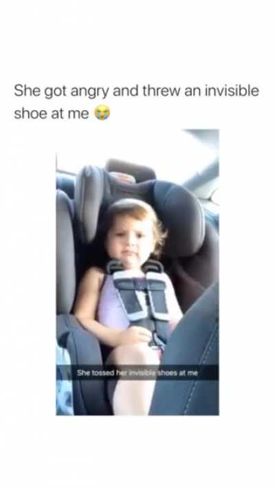 HMJB while I throw an invincible shoe