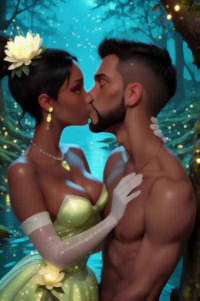 Double Dick Tiana's Cum-Soaked Bayou Orgy AI