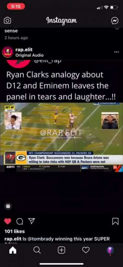 Ryan Clark&rsquo;s Analogy Of D12 Leaves The Panel In Tears