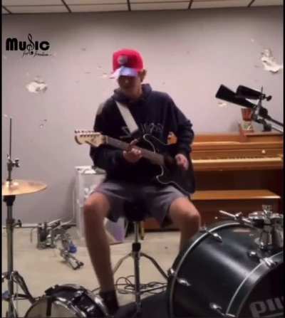 When you can&rsquo;t find people to play in your band.