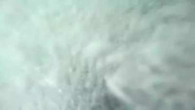 Crazy cliff jump