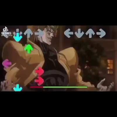 The true Jotaro vs Dio fight