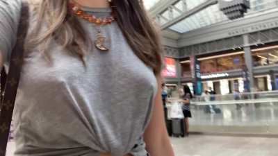 forgot to pack my bra, oh well