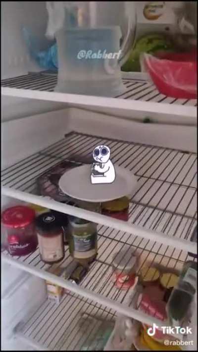 Poor guy, he was just a little hungry