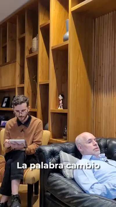 Larreta va a terapia 