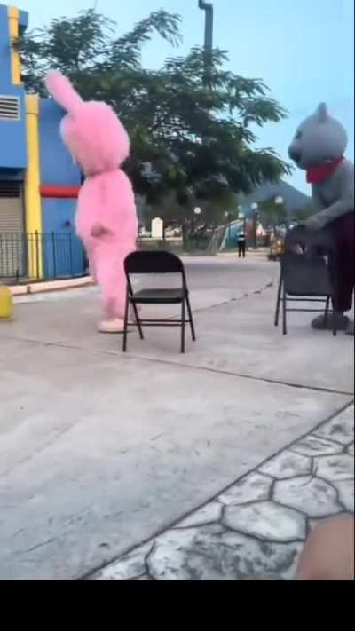 A porradaria comendo solto