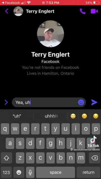 Guy seeks out another Creator's dad just to show him a video of a sexual joke she made